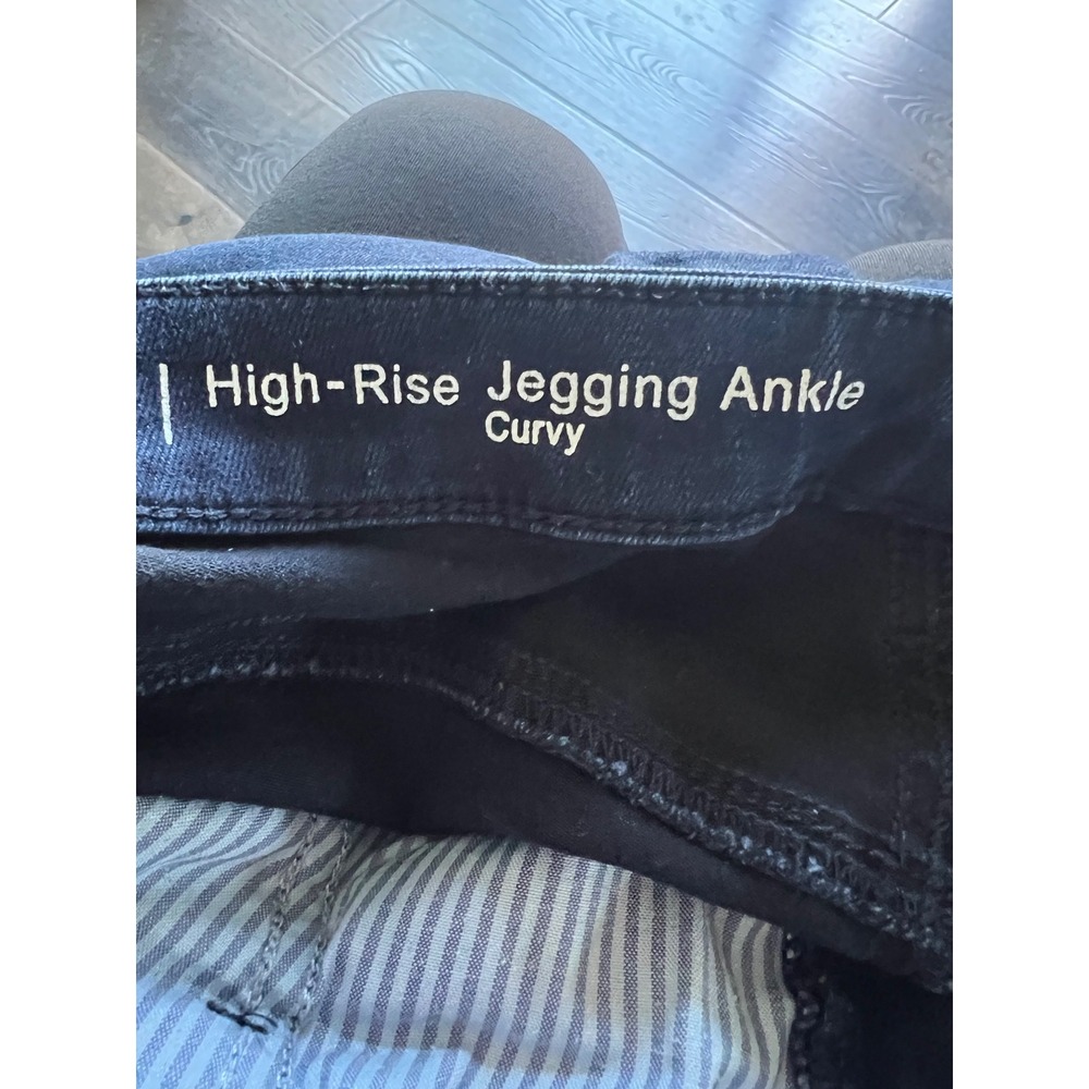 Talbots Flawless High-Rise Jegging Ankle Curvy Dark Wash Indigo Jeans Size 10 - Picture 4 of 6